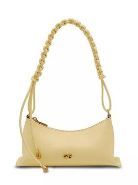 Cult Gaia Osa Leather Shoulder Bag